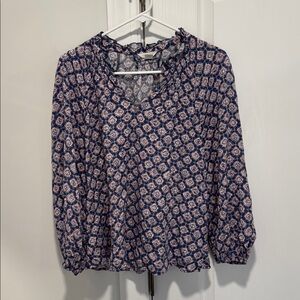 Caslon top Boho style, fun pattern, from
Nordstrom, size medium